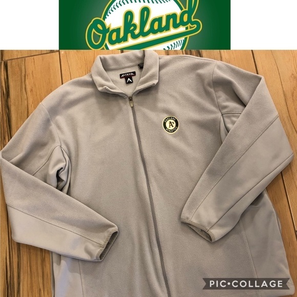 Oakland A’s Men fleece Jacket - Picture 1 of 7